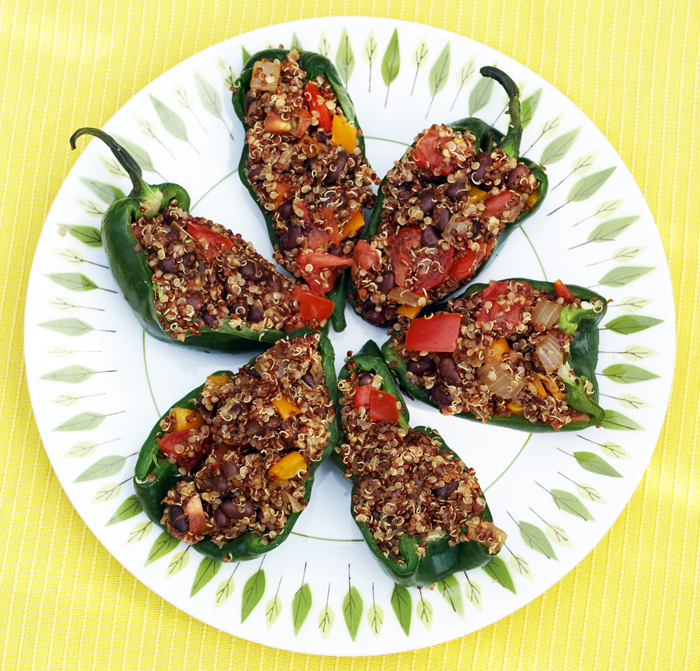 Poblanos & Quinoa