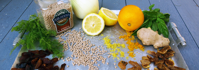 Couscous fennel salad ingredients