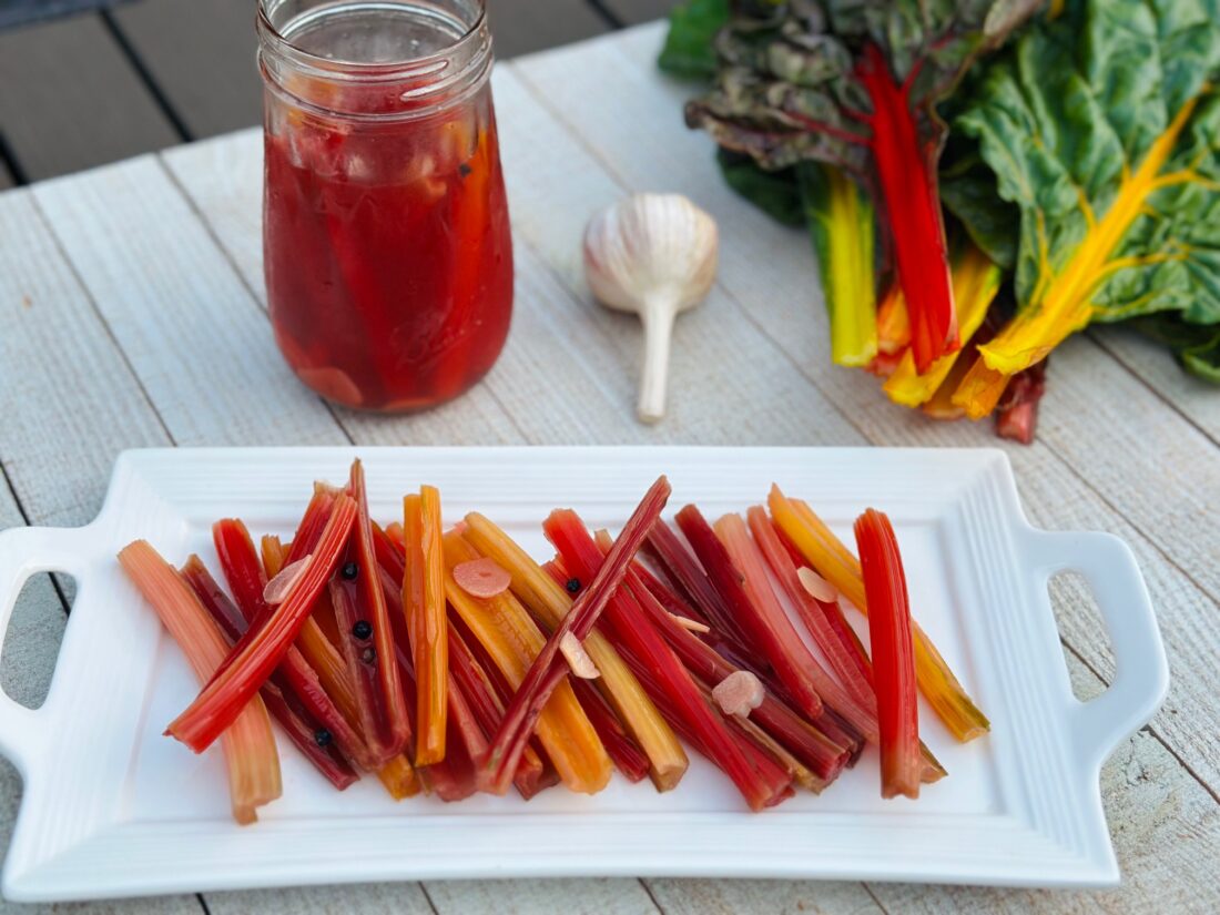 Pickled Swiss Chard 